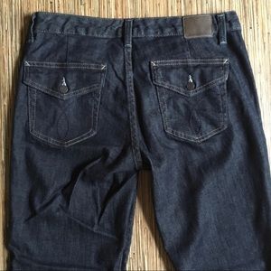 Calvin Klein Jeans Cut-offs Dark Wash Womens 29/8